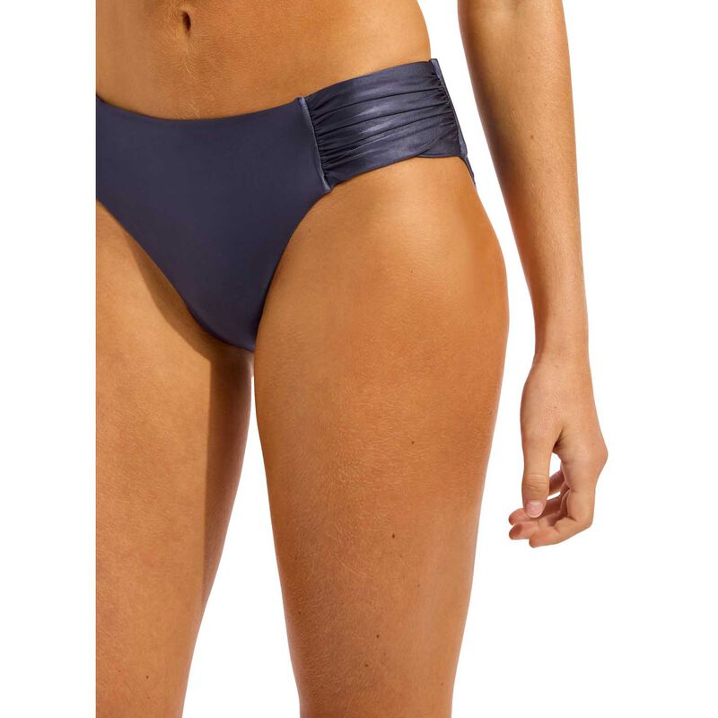 Seafolly Belle Ruched Side Retro Bikini Bottom image number 2